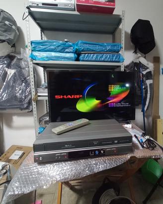 Sharp  DV-RW370S Vhs Dvd combi videoregistratore 