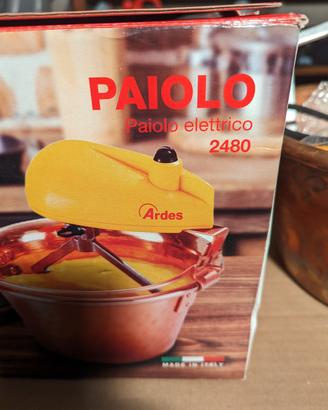 pentola in rame per polentata e marmellate 