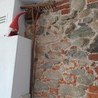 rastrello legno antico