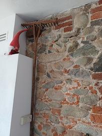 rastrello legno antico