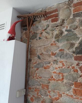 rastrello legno antico