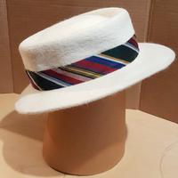 Cappello donna Dolomitenhut, lana bianca pregiata