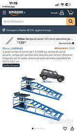 Rampa sollevamento auto !venduto
