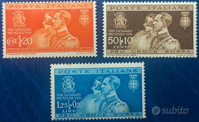 REGNO 1929 Nozze principe Umberto con Maria Jose