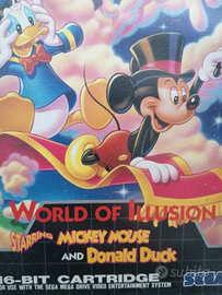 Megadrive gioco world of illusion