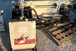 fresa stradale simex pl 40 5 tubi