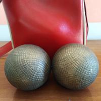 Bocce di bronzo NUOVE  per Gioco Ricreativo 