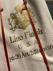 Lino tessitura telaio artigianale vintage anni 60