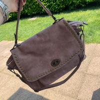Borsa rosa antico con tracolla