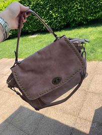 Borsa rosa antico con tracolla