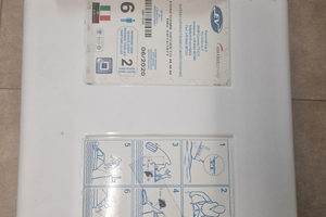 Zattera rigida 6 posti eurovinil