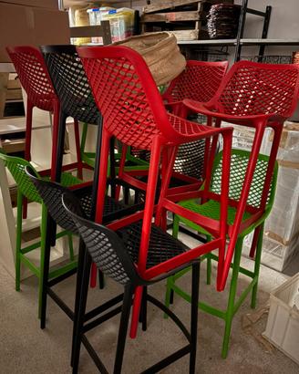 Sgabelli alti Air Bar Stool
