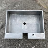 Lavandino in acciaio inox