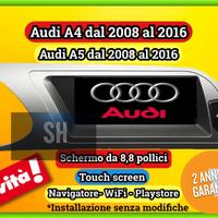 Radio 8,8 pollici Audi A4 - A5 carplay android
