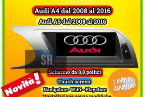 Radio 8,8 pollici Audi A4 - A5 carplay android
