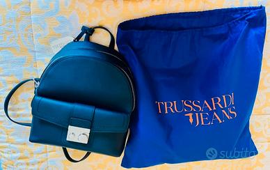 Zaino Trussardi nero nuovo con cartellino