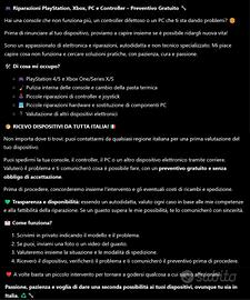 Xbox Playstation ed altro