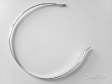 CERCHIETTO x CAPELLI ARGENTO 800 MASSICCIO