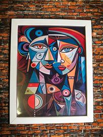 Quadro arte moderna mis 40x30 