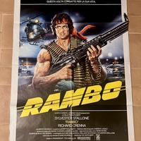 Manifesto 2F rambo stallone originale