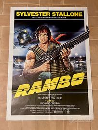 Manifesto 2F rambo stallone originale