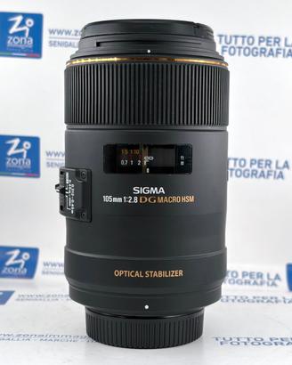 Sigma 105 2.8 DG MACRO HSM per Nikon
