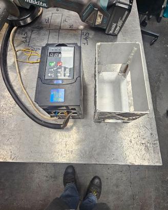 Trapano Restaurato Mezzacolonna 220V Con Inverter