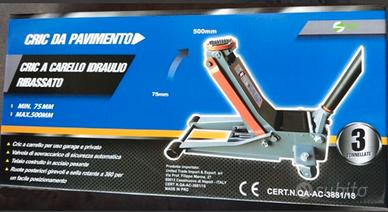 Cric idraulico ribassato usato a metà prezzo