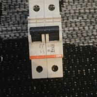 Interruttore magnetotermico 2 moduli marca ABB C16