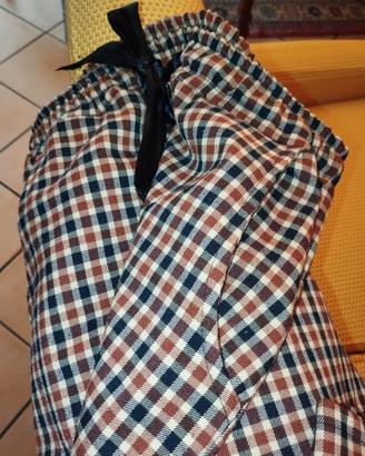 Pantaloni donna a quadri taglia M