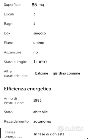 Appartamento zona c/c La Rotonda