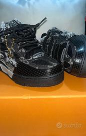 luois vuitton Skate Trainer  Nero Swarovski