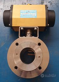 Sirca S10,Valvola sfera con attuatore elett. DN 80