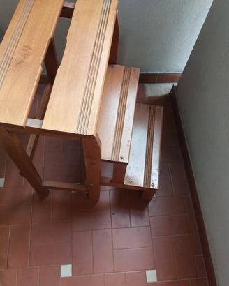 scala in vero legno massello tipo Foppa Pedretti 