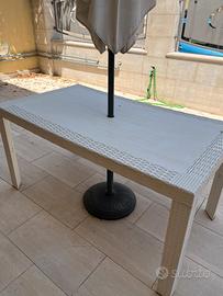 Ombrellone da giardino + base