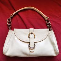 Borsa bianca in pelle della Furla 