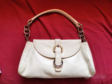 Borsa bianca in pelle della Furla 