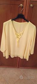 Blusa estiva gialla