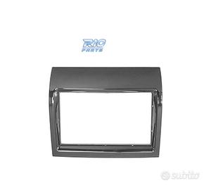 CORNICE NERA LUCIDA RADIO 2-DIN PER CITROEN JUMPER