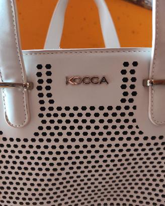 KOCCA BORSA BIANCO SPORCO