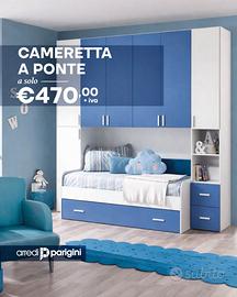 Cameretta a ponte- PRONTA CONSEGNA -promo