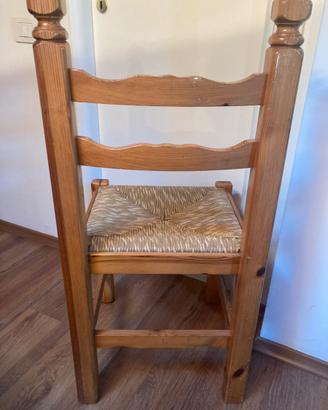 Sedie in legno