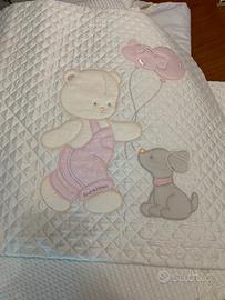 Trapuntina letto e paracolpi