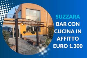 Bar con cucina arredato in gestione
