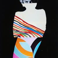 Quadro"The colour of Marilyn"Giclee' 