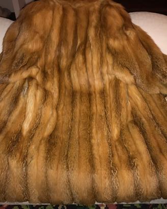 Pelliccia volpe rossa vintage