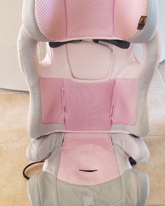 Seggiolino auto Belelli Maximo Isofix Rosa/Grigio