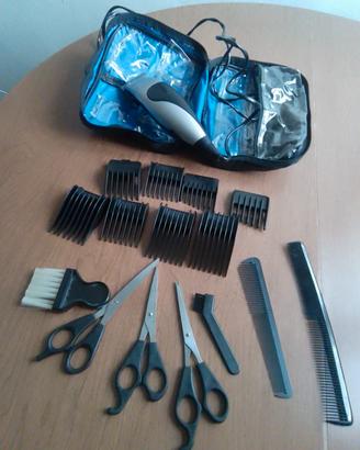 Rasoio elettrico per capelli +  vari accessori 