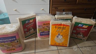 lettiera per conigli/roditori