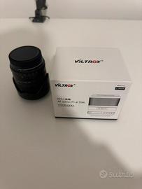 Obiettivo Viltrox 23 mm 1.4 stm per fujifilm